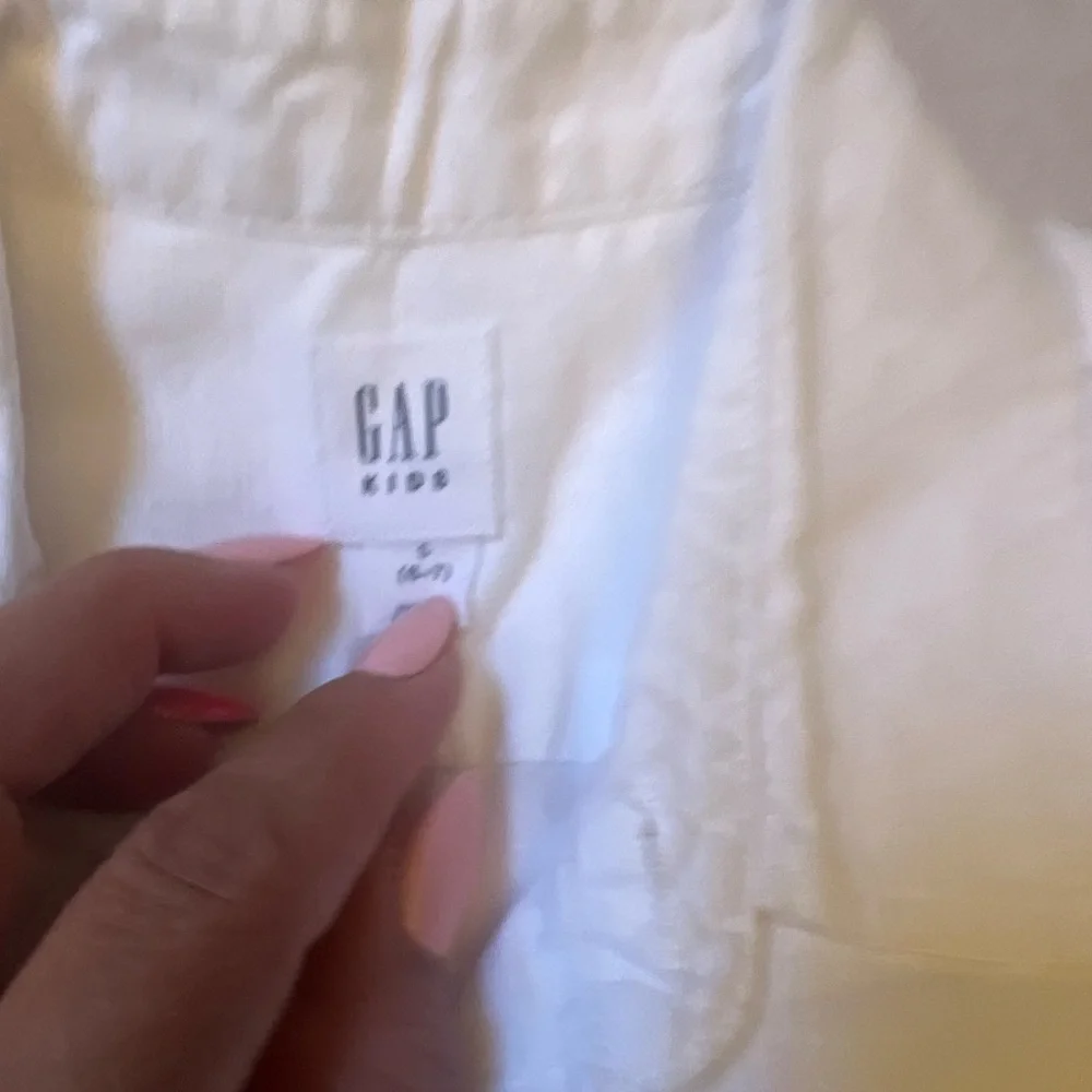 GAP‎ Kids White Button Down Shirt & GAP Denim Black